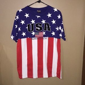 American Flag, Washington, D.C. USA Shirt